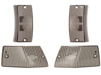 BlinkergläSer -SIEM 4Er Set- Vespa PX80, PX125, PX150, PX200, T5 125Cc - Schwarz