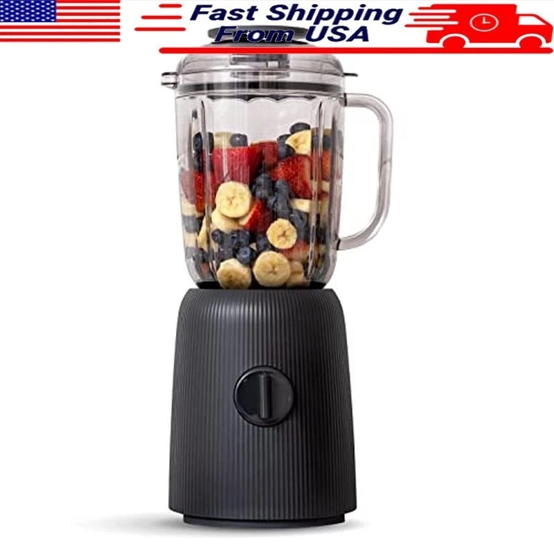 3-Speed High-Power Countertop Blender W/ 50 Oz Tritan Jar Stainless Steel Blades