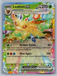 Leafeon ex 006/131 Prismatic Evolutions Double Rare Holo