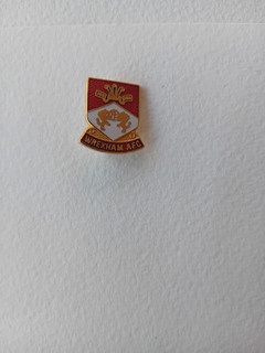 Wrexham AFC enamel badge (1990s)
