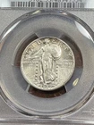 PCGS AU53 1927 D STANDING LIBERTY QUARTER TOUGH DATE