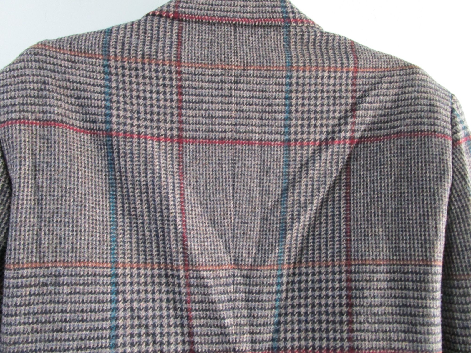 Vintage Pendleton Houndstooth Windowpane Tattersa… - image 17