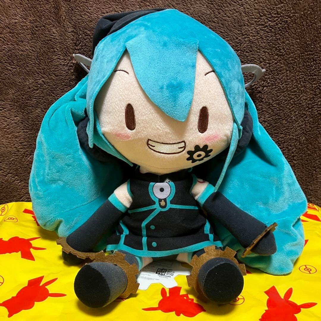 Hatsune Miku Selfish Factory Manager Mega Jumbo Fluffy Plush Toy