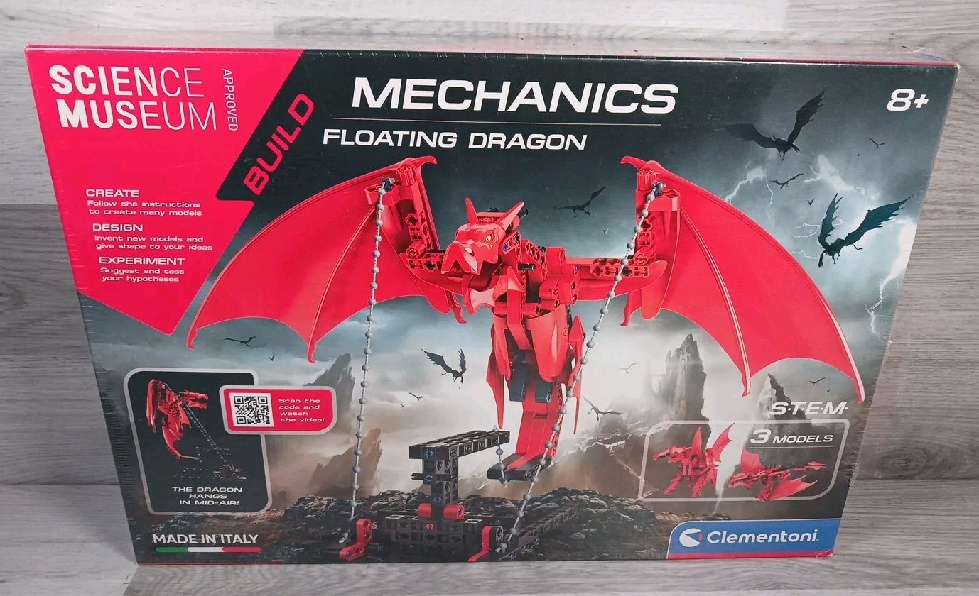 Build A Floating Dragon Mechanics Science Museum By Clementoni Made In Italy