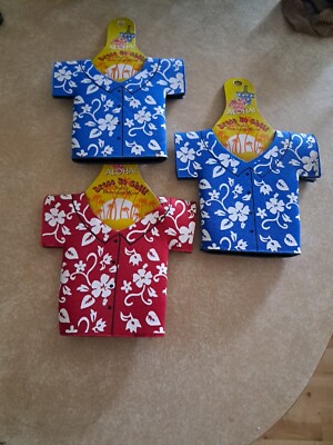 Aloha! Dress To Chill Can Bottle Hibiscus Flowers Luau Hawaiian Shirt Design
