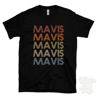 MAVIS WIEDERHOLTES RETRO-STIL T-SHIRT Herren & Damen Neuheit cool Name Geschenk