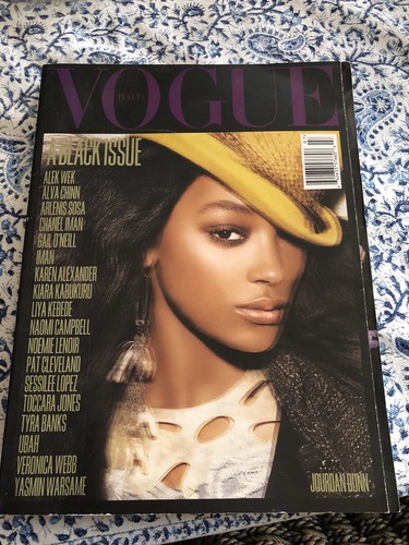 Vogue Italia-Black Issue S. Lopez Purple Fashion Magazine/L'uomo Vogue