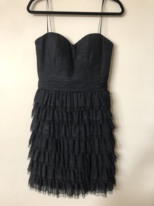 Aidan-Maddox-Black-Dress-Size-6-Ruffles-Skirt