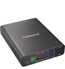 Laptop Power Bank with Dual USB-C Ports, Volessence 100W USB C Portable...