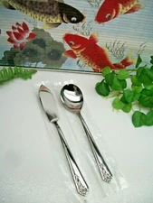 NOS  Interpur   INR21  Stainless Steel  Master Butter Knife & Sugar Spoon   NEW 