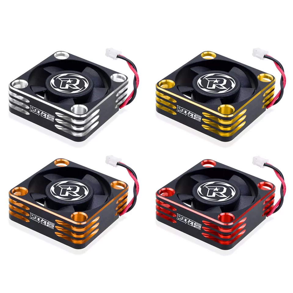 Rocket ESC Cooling Fan 30mm 28000RPM for TS120 TS160 Turbo ESC 1/10 1/8 RC Car - Image 3 of 4