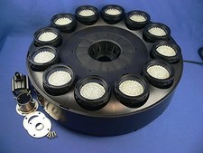 Floating LED Ring Light--w/12 LED Color-Changing Spotlights for Pond Fountains