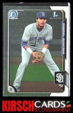 Gabriel Quintana 2015 Bowman #BCP65 Chrome Prospects San Diego Padres