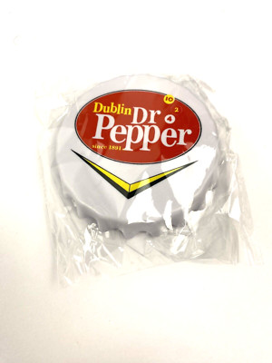 Dublin Dr. Pepper 10 2 & 4 Bottle Cap Chevron Magnet/Bottle Opener