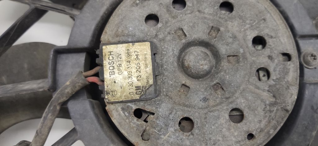 Opel ASTRA H 2005 Fan Set 13205941 Petrol 77kw Mik6817 for sale  