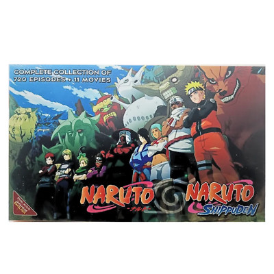 Naruto Shippuden Complete TV Series Vol.1-720 End + 11 Movies *SKCT-21032401*