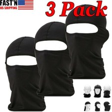 3 Packs Balaclava Full Face Mask UV Protection Windproof Sun Hood for Men Women