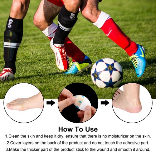 Blister Bandage Blister Gel Guard Heel Pads Blister Cushion Bandages Waterproof - Picture 5 of 7