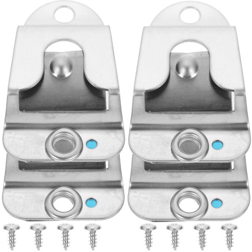 4 Pcs Crochet Pour Microphone Manquer Support De Cintres À Pince - Photo 12/12