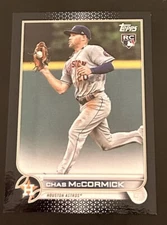 2022 TOPPS MINI BASEBALL #135 Chas McCormick RC Black Parallel Houston Astro￼s