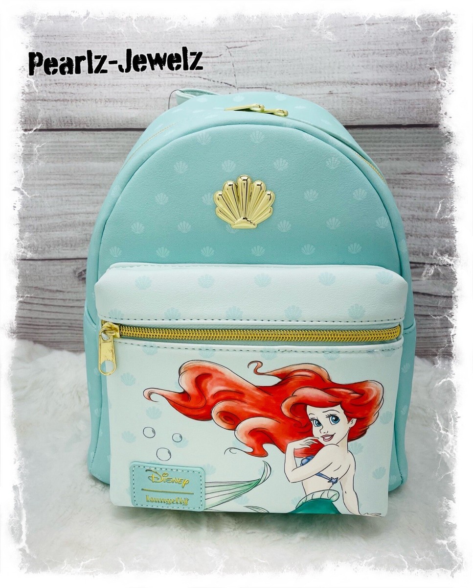 Loungefly Disney Little Mermaid Princess Ariel & Mint Shells Mini