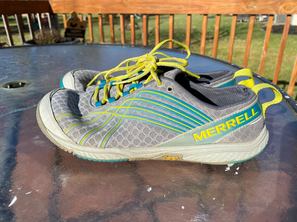 skjold Ved navn Springe Merrell Road Glove Dash 2 Running Trail Shoes Gray Women&#039;s Size 9 |  eBay