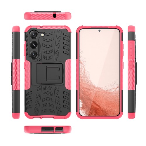 Per Samsung Galaxy S23, custodia rigida armatura ibrida robusta antiurto 2 strati + vetro - Foto 11 di 39