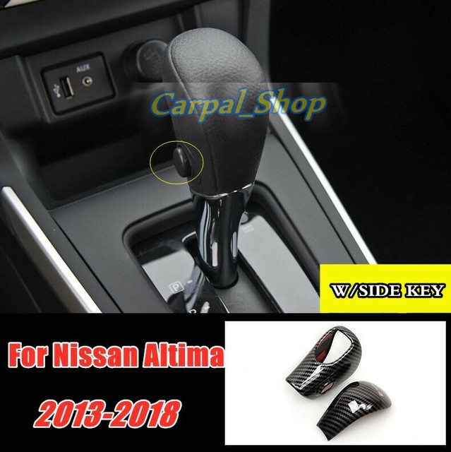 For Nissan Altima 20132018 Carbon Fiber style Gear Lever Shift Knob