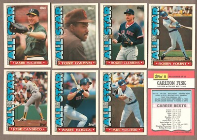 1990 Topps TV All-Stars Glossy Oddball Single Cards from Factory Box Set #1-66