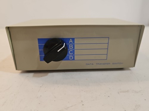 Kentek 4 Way Data Transfer Switch Box Parallel Rotary PC MAC Printer | eBay