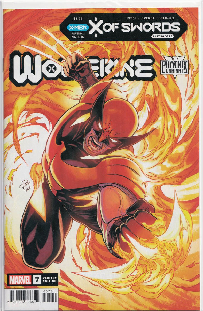 WOLVERINE #7 (PHOENIX VARIANT)(1ST PRINT) COMIC BOOK ~ Marvel