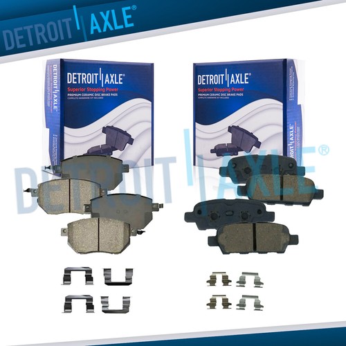 Front & Rear Ceramic Brake Pads for Nissan Altima Maxima Murano FX35