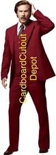 Will Ferrell Ron Burgandy Life Size Cardboard Cutout with FREE Shipping LAST ONE
