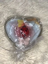 Downy Clean Breeze Handmade Candle Heart Shape Ladybug Yankee Oil NEW ❤️tb