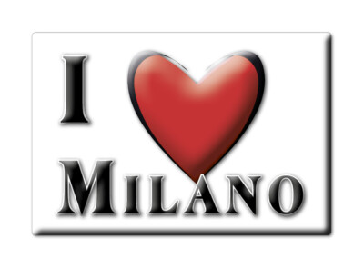 Magnet Milan (MI) - Lombardy Fridge Magnet Souvenir Italy Gift Idea
