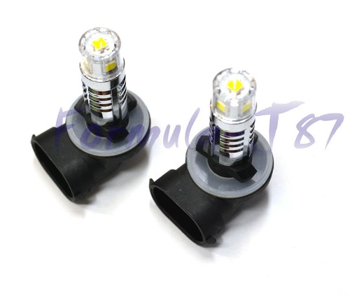 LED 20W 896 H27 White 4300K Two Bulbs Fog Light Replacement Upgrade Lamp Stock - Picture 4 of 12