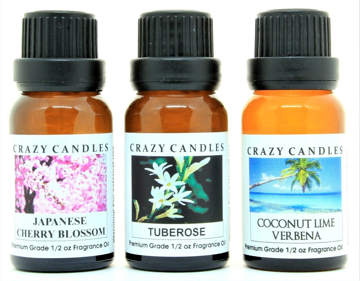 ❤0212さま❤oils❤ 3 Oil Set Japanese Cherry Blossom, Coconut Lime Verbena