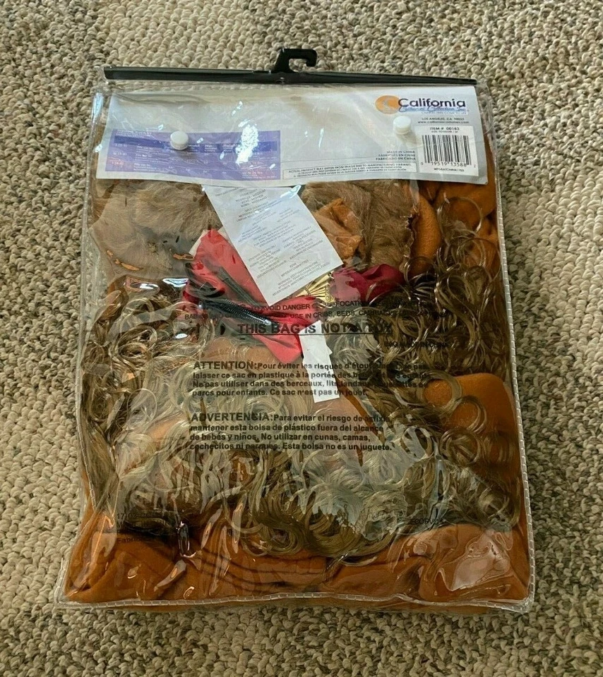 Disfraz de León de Oz valiente persiguiendo luciérnagas niño pequeño talla 4T 5T 6 (L) Foto 4 de 4