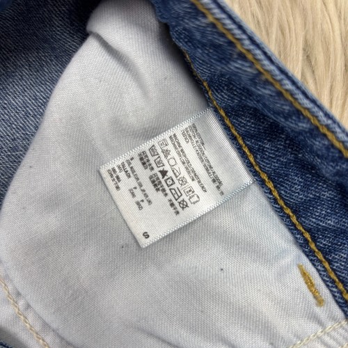 American Apparel Women's S Medium Wash Denim Mini Skirt - Picture 3 of 4