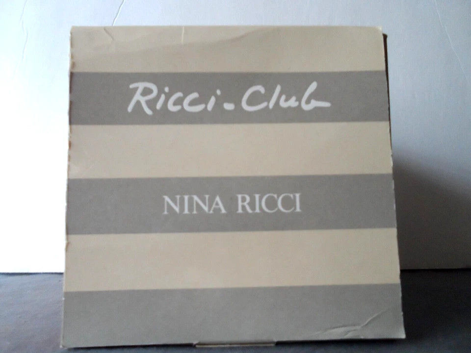 Juego de spray Ricci Club 1 oz EDT + desodorante, gel, afeitadora en caja diseño Sol Lewitt nuevo Foto 2 de 4