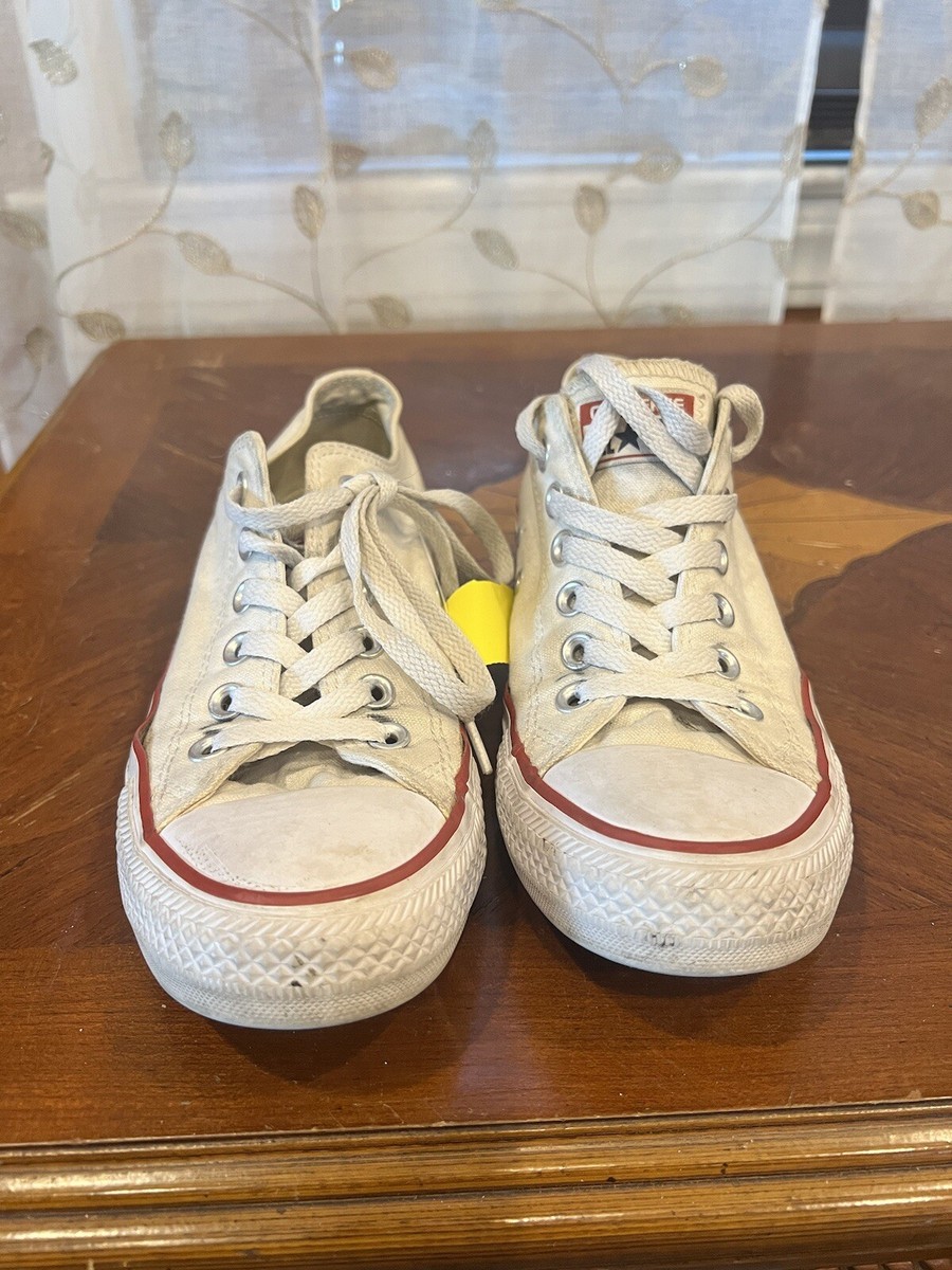 【ナシナ】CONVERSE ALL STAR 7 1/2 Converse All Star Chuck Taylor Low Top White Women's Size