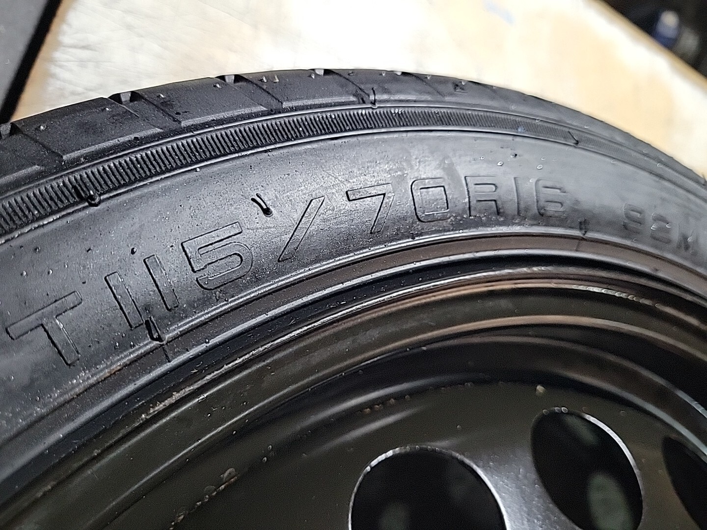 1119 CHEVY CRUZE SPARE TIRE WHEEL DONUT 16" RIM eBay