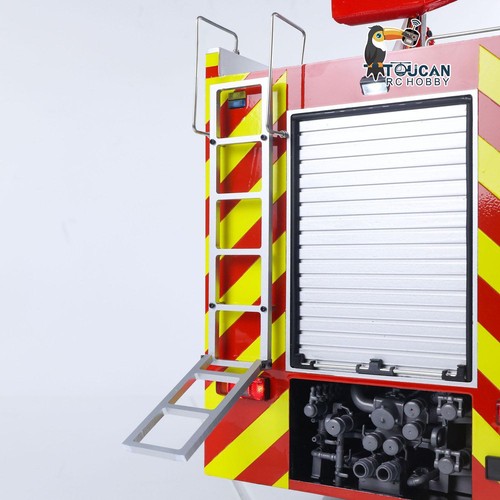 1/14 4X4 Metal Axles Radio Control RC Fire Fighting Vehicle 2Speed Light Sound - Picture 11 of 12