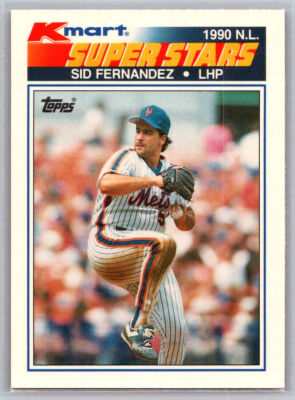 # 11 Sid Fernandez New York Mets 1990 Topps Kmart Super Stars