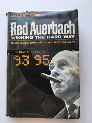 Red Auerbach Winning the Hard Way Red Auerbach 1966 2nd Printing HC