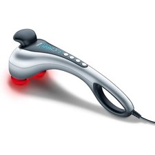 Image of Beurer MG100 Infrared Percussion Massager 3 Programs 5 Intensity Levels Silver
