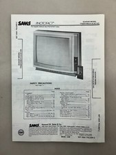 Quasar TT6267AW Service Manual Sams Photofact Free Shipping