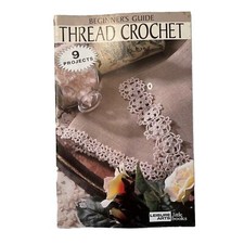 Beginners Guide Thread Crochet Pattern Booklet 9 Projects Leisure Arts 75002