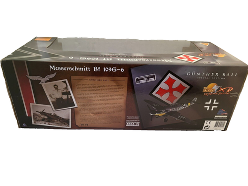 RARE Ultimate Soldier 1/18 Bf-109G-6 piloted by German Ace Günther Rall (NIB) - Picture 10 of 10