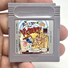 Ren & Stimpy Show: Veediots (Nintendo Game Boy, 1993) Video Games w Game Case